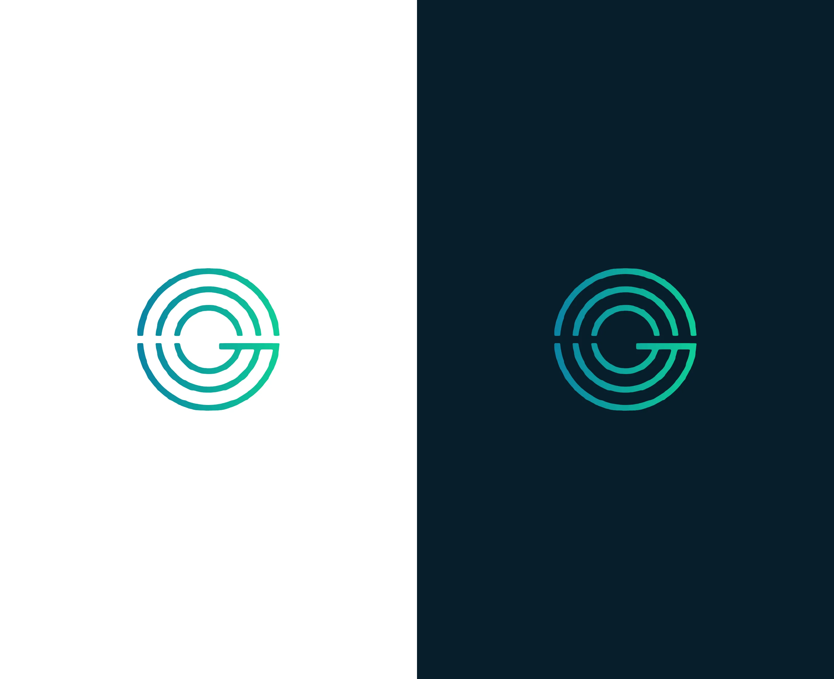 GTreasury mark on white and on navy