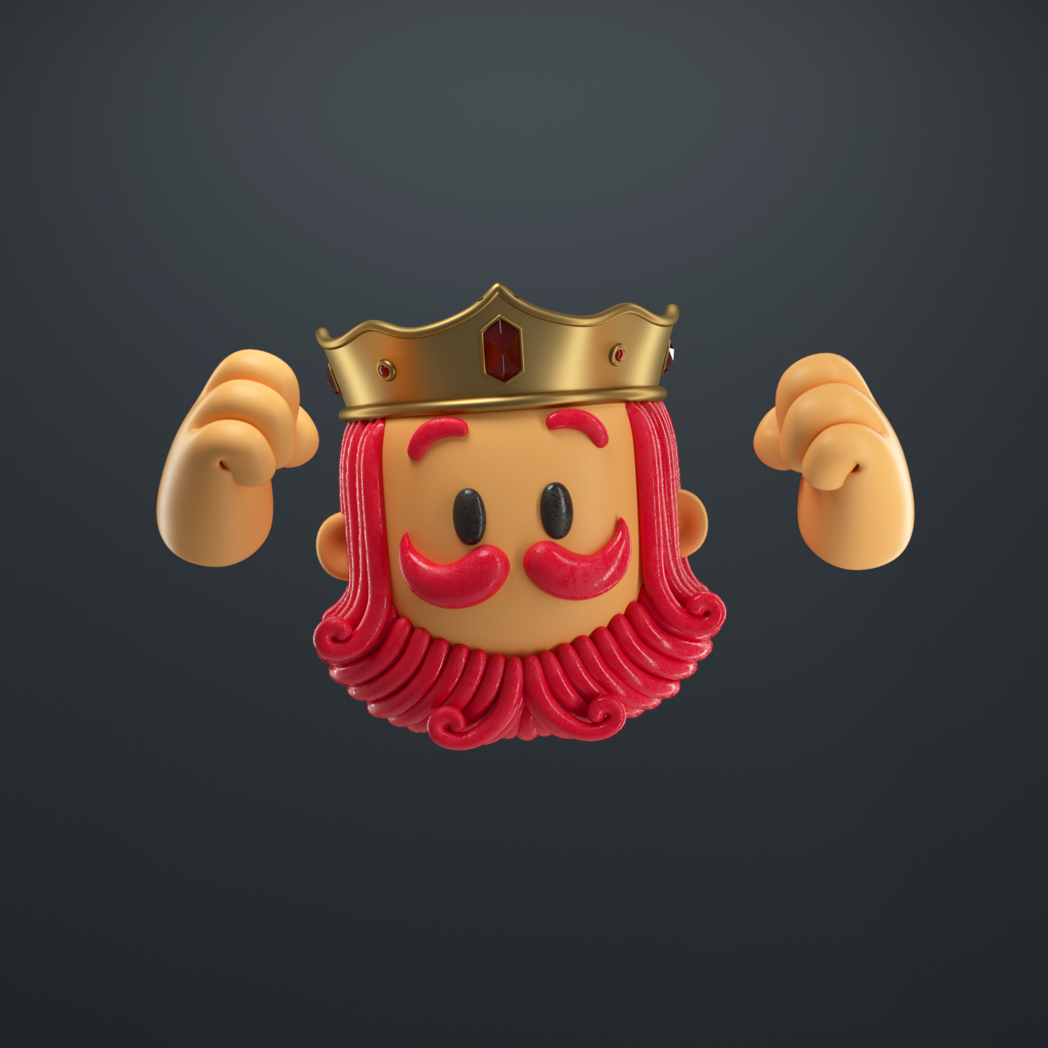 3D king